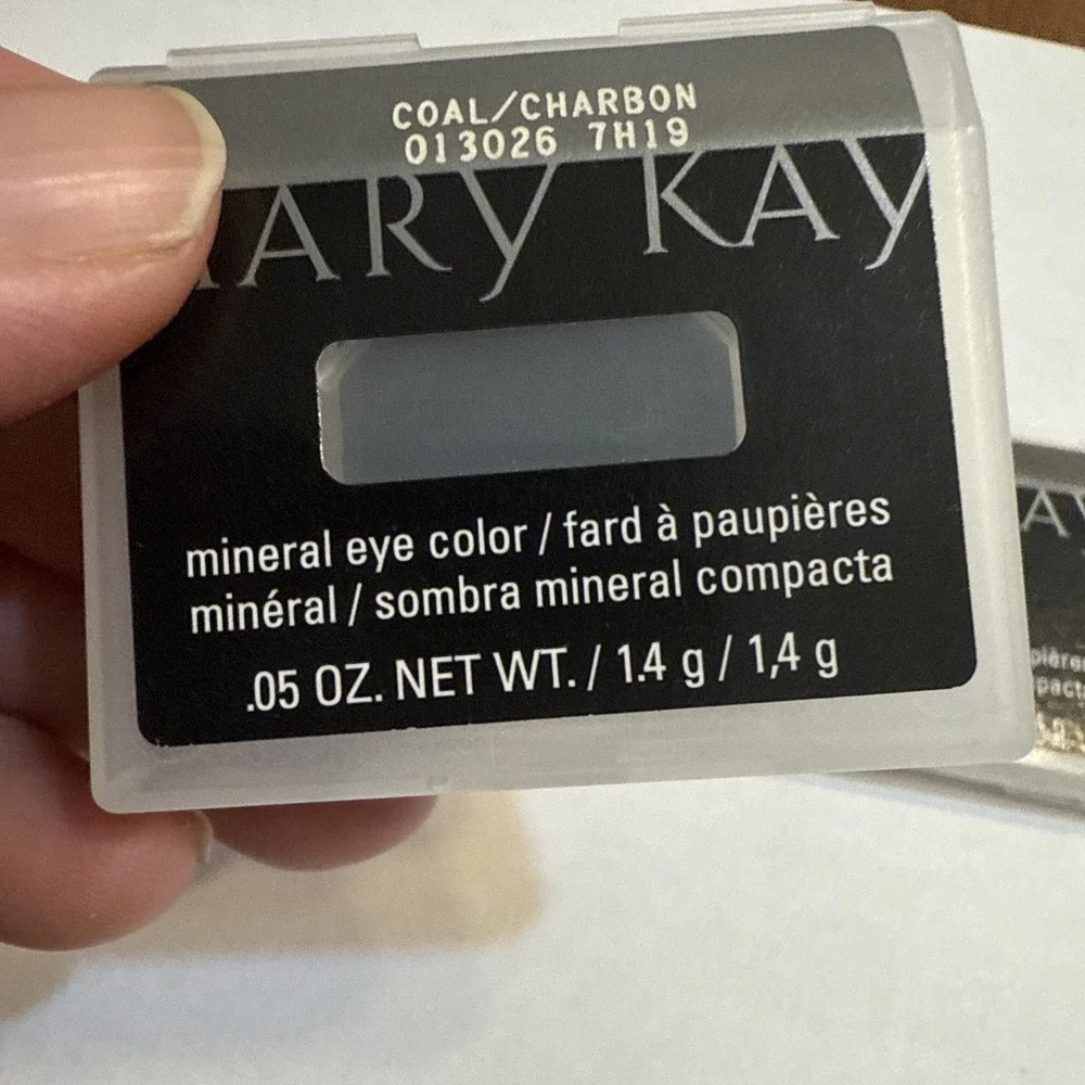 Lot of 2 Mary Kay Mineral‎ Eye Color Shadow COAL 013026 New Discontinued READ